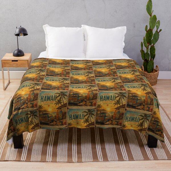 Item preview, "Paradise Found: Aloha Hawaii Vintage Surf Poster" designed and sold by Billion-design.
