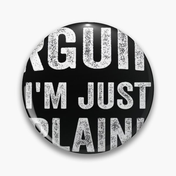 Item preview, Not Arguing designed and sold by nosu-art-pod.