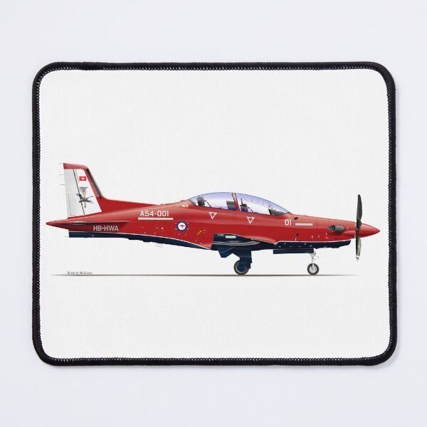 Item preview, PILATUS PC-21 A54-001 RAAF 2017 designed and sold by Grubby Fingers Aircraft Illustration.