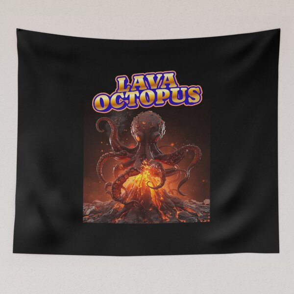 Item preview, LAVA OCTOPUS designed and sold by mama-creative.
