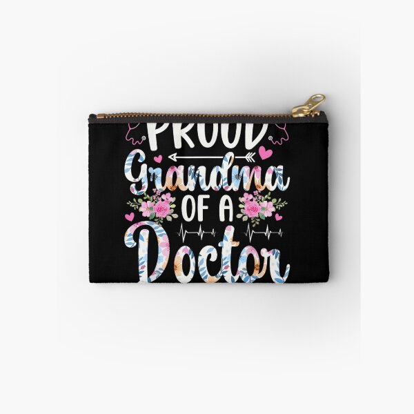 Item preview, Proud Grandma of a Doctor Floral Stethoscope Medical Graduation Grandmother Gift Idea designed and sold by StanaLuis.
