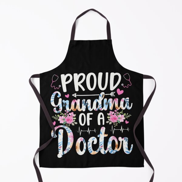 Item preview, Proud Grandma of a Doctor Floral Stethoscope Medical Graduation Grandmother Gift Idea designed and sold by StanaLuis.