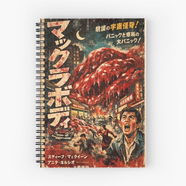 Item preview, The Blob 1958 Kaiju Poster Style designed and sold by Retr0Tshirts.