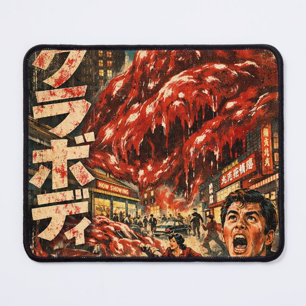 Item preview, The Blob 1958 Kaiju Poster Style designed and sold by Retr0Tshirts.