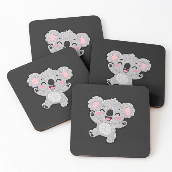 Item preview, Dancing Koala Embroidery Patch | Cute Kawaii Koala Design designed and sold by ColorSplash123.