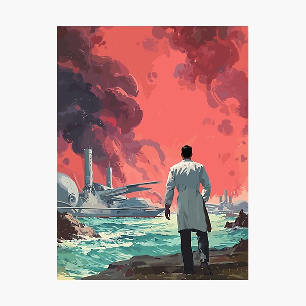 Artikelvorschau, Die brennenden Ufer der Venus – Pulp-Science-Fiction entworfen und verkauft von bapupa.