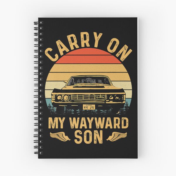 Item preview, Vintage Carry On My Wayward Son Supernatural designed and sold by EdificaturasArt.