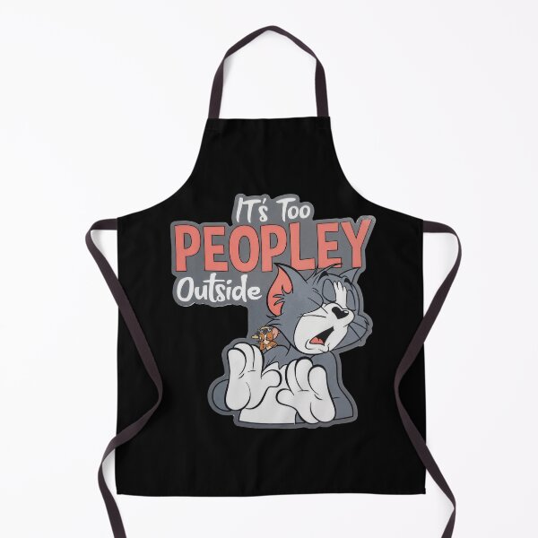 Item preview, It's Too Peopley Outside - Funny Introvert Cat designed and sold by CrystalMineArts.