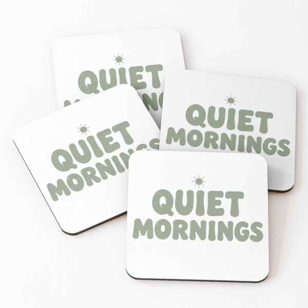 Item preview, Copy of Quiet Mornings Cozy Slow Living Aesthetic Print designed and sold by Notecrea.