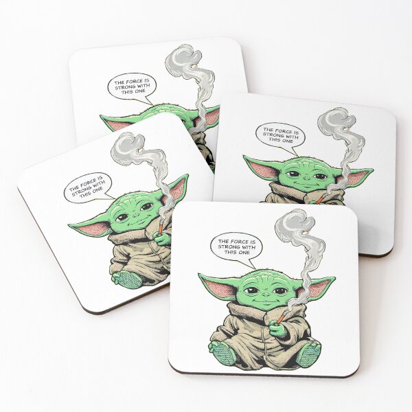 Item preview, Mandalorian Baby Yoda Grougu "The Force is Strong With This One" designed and sold by Fun&Design.