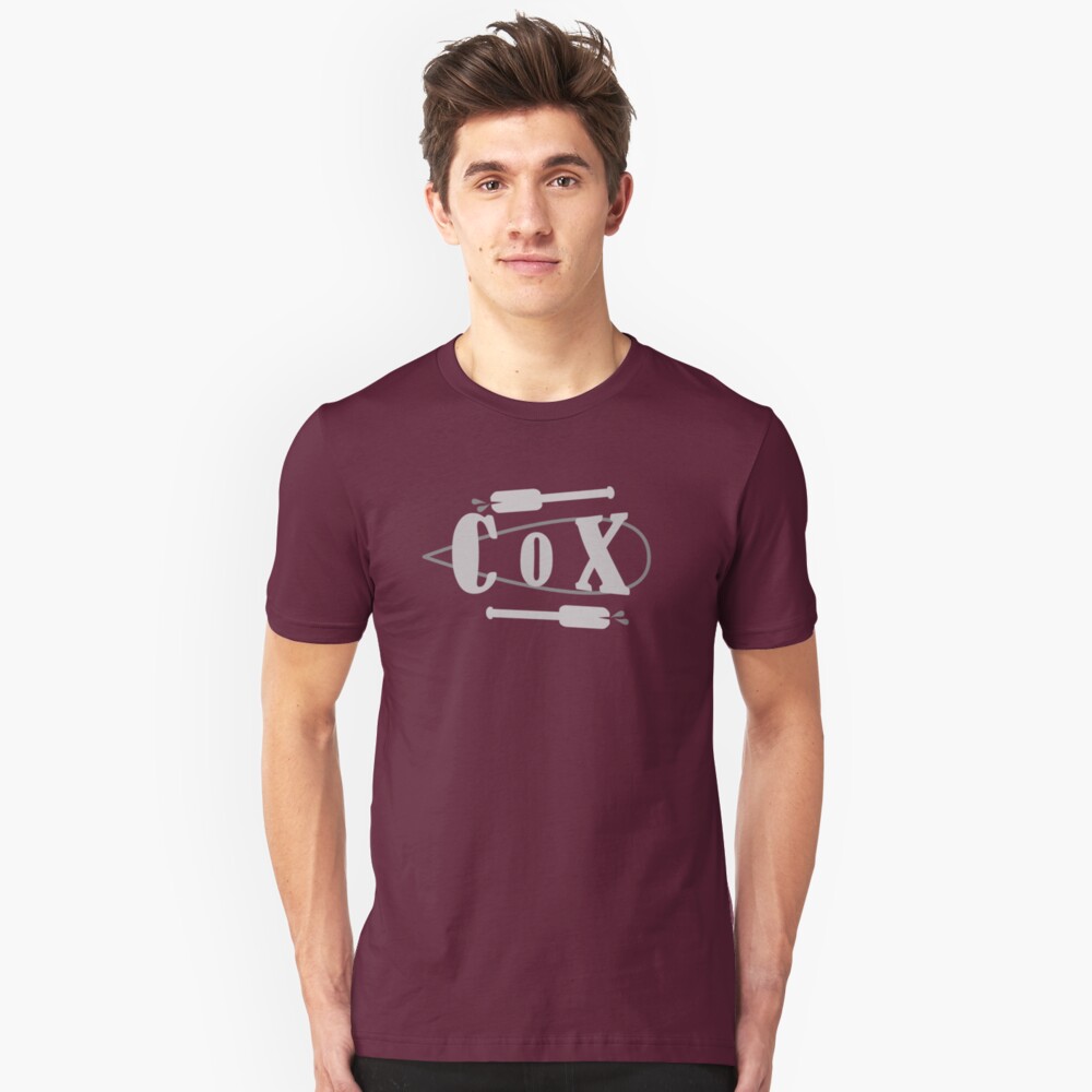 Cox Board Oars Slim Fit T-Shirt