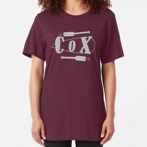 Cox Board Oars Slim Fit T-Shirt
