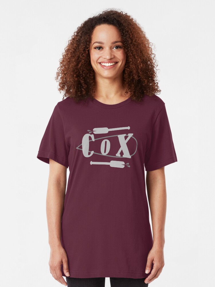 Alternate view of Cox Board Oars Slim Fit T-Shirt