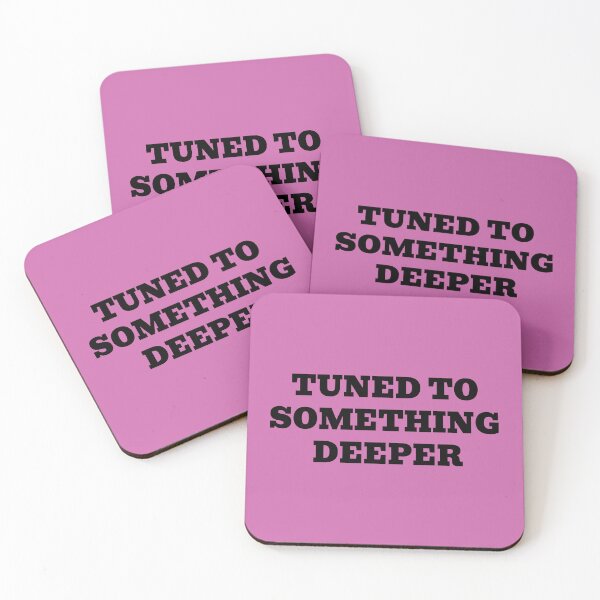 Item preview, Tuned To Something Deeper designed and sold by WakeNBake-Tees.