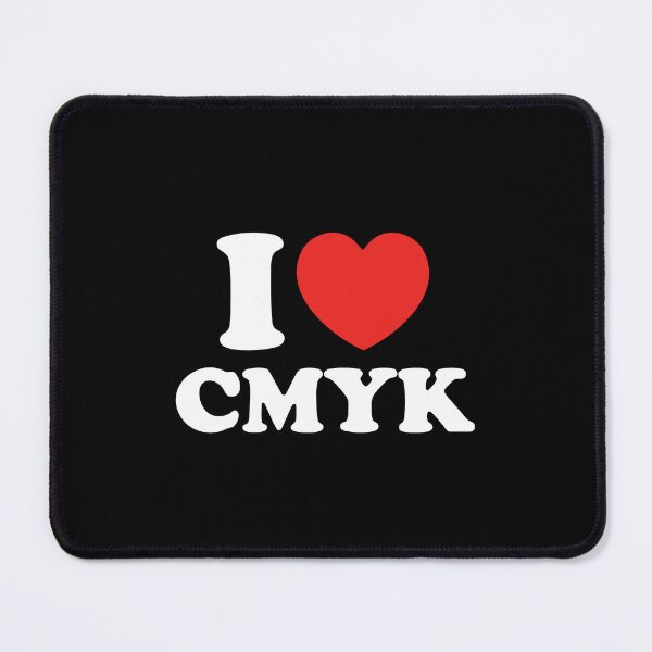 Item preview, I Love CMYK designed and sold by shitpostee.