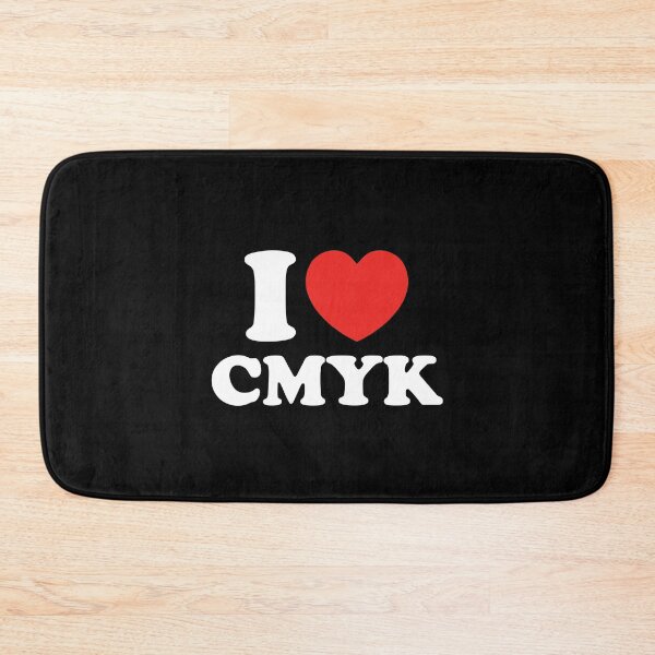 Item preview, I Love CMYK designed and sold by shitpostee.