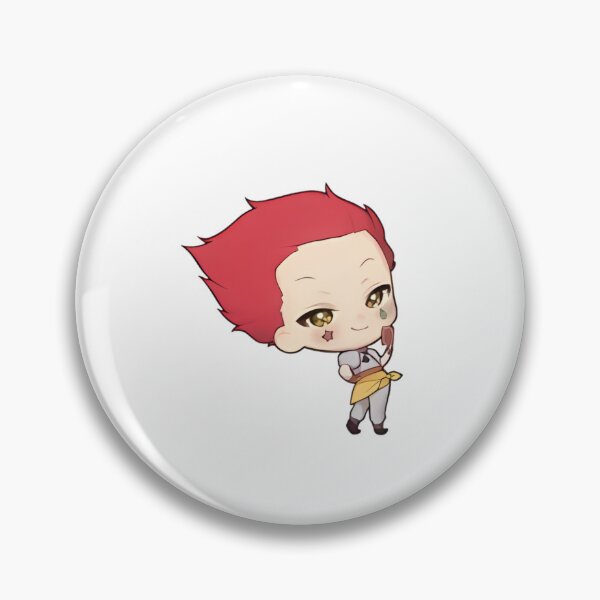 Item preview, Hisoka Morrow Pink Hair Stylized Chibi designed and sold by LesageSecond.