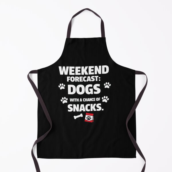 Item preview, Weekend Forecast: Dogs With a Chance of Snacks – Funny Dog Lover T‑Shirt designed and sold by Timeless Junction.