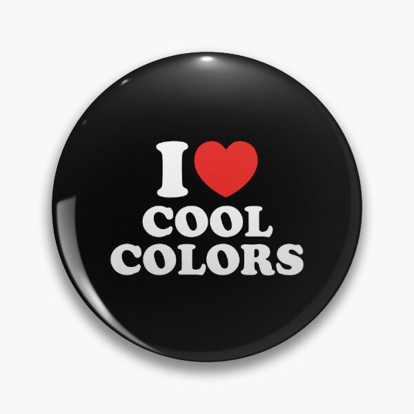 Item preview, I Love Cool Colors designed and sold by shitpostee.