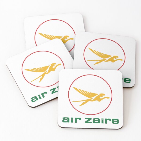 Item preview, Air Zaire Congo African Airline Retro Logo Livery 1970 designed and sold by RetroAviation.