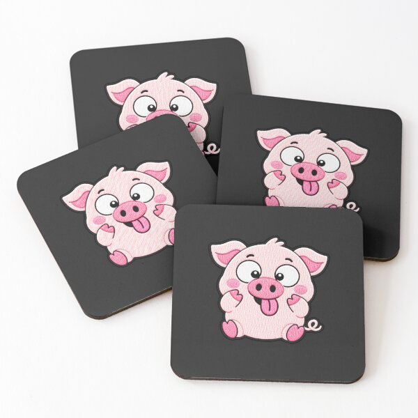 Item preview, Silly Pig Embroidery Patch | Cute Kawaii Pig Design designed and sold by ColorSplash123.