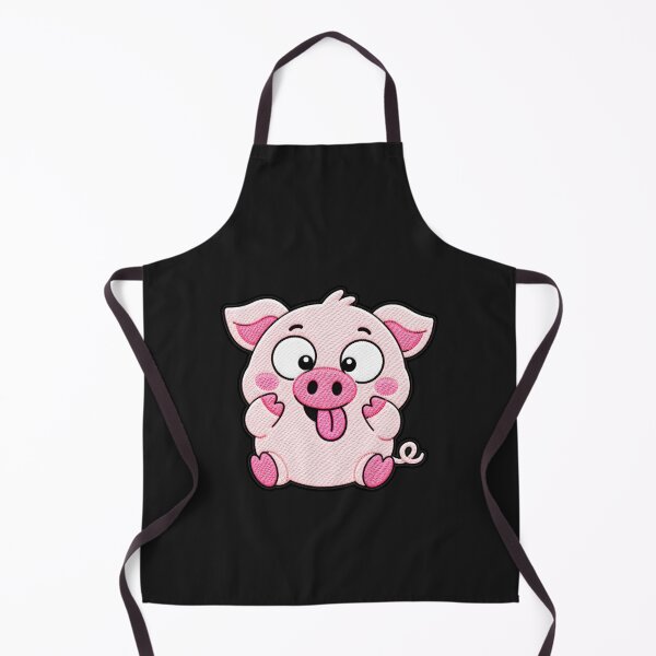Item preview, Silly Pig Embroidery Patch | Cute Kawaii Pig Design designed and sold by ColorSplash123.