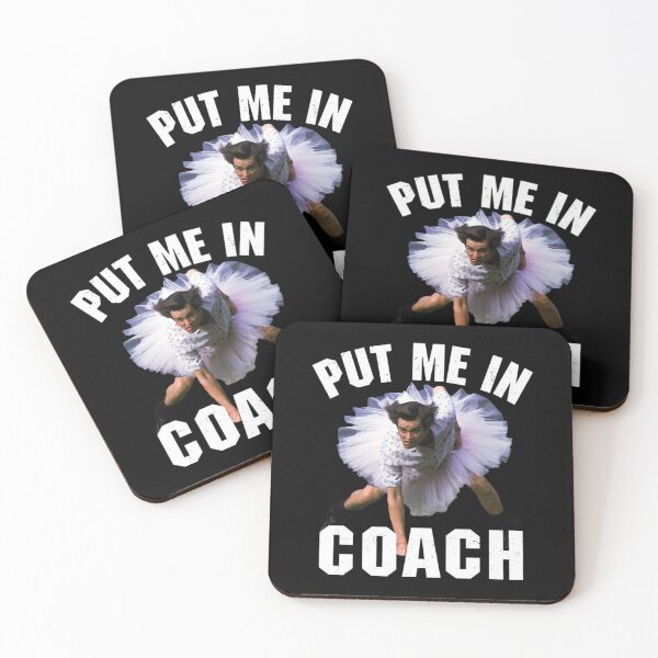 Item preview, Put Me In Coach Ace Ventura Pet Detective Jim Carrey  designed and sold by Pillowbull.