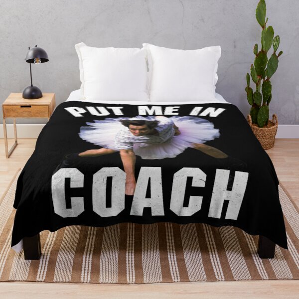 Item preview, Put Me In Coach Ace Ventura Pet Detective Jim Carrey  designed and sold by Pillowbull.