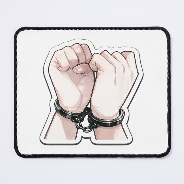 Item preview, Break the Chains Sticker | Freedom Fist Protest Art | Rebellion Aesthetic Design designed and sold by NBT-NOVA.