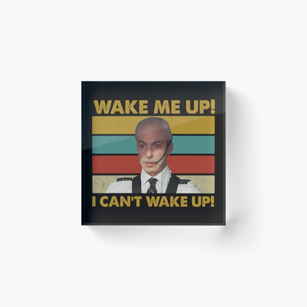 Item preview, Vintage Nathan Fielder Wake Me Up! I Can’t Wake Up Meme designed and sold by EdificaturasArt.