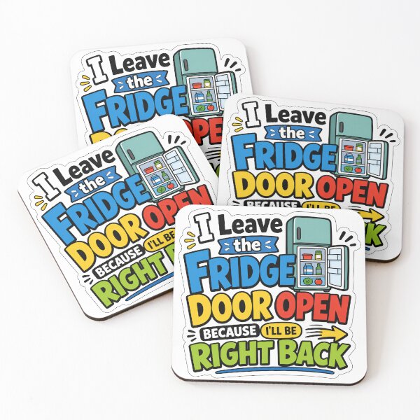 Item preview, Fridge Door Open Marriage and Roommate Humor designed and sold by RedCircleArt.