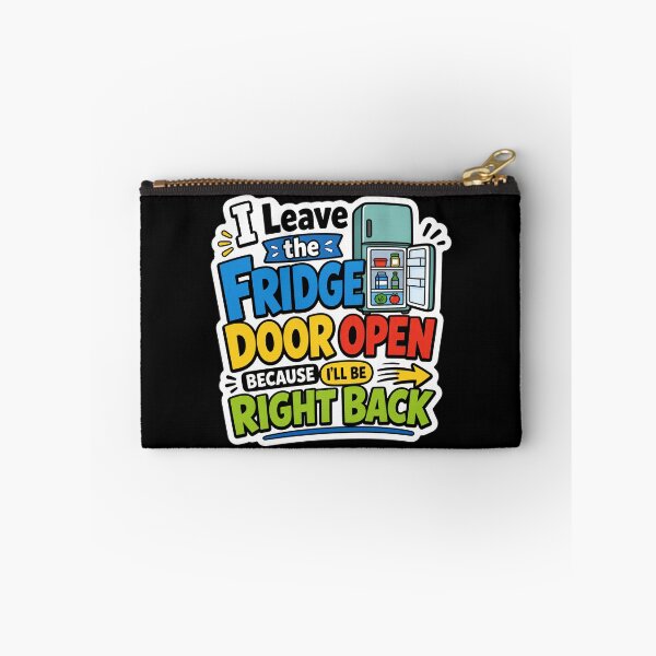 Item preview, Fridge Door Open Marriage and Roommate Humor designed and sold by RedCircleArt.