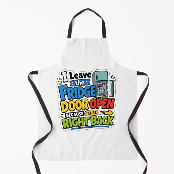 Item preview, Fridge Door Open Marriage and Roommate Humor designed and sold by RedCircleArt.