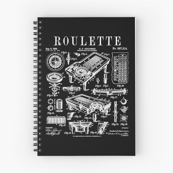 Item preview, Roulette Table Lucky Gambler Casino Gambling Vintage Patent designed and sold by GrandeDuc.