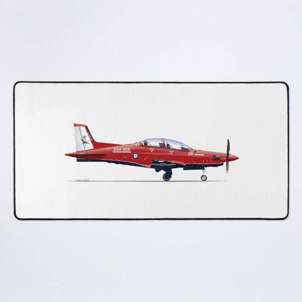 Item preview, PILATUS PC-21 A54-006 RAAF 2019 designed and sold by Grubby Fingers Aircraft Illustration.