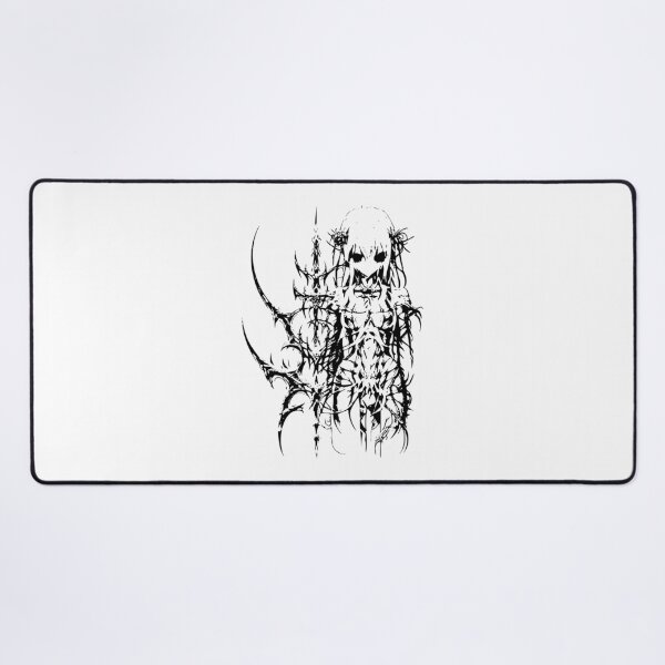 Item preview, Cyber Sigilism Anime Girl – Y2K Gothic Abstract designed and sold by Dem0r.
