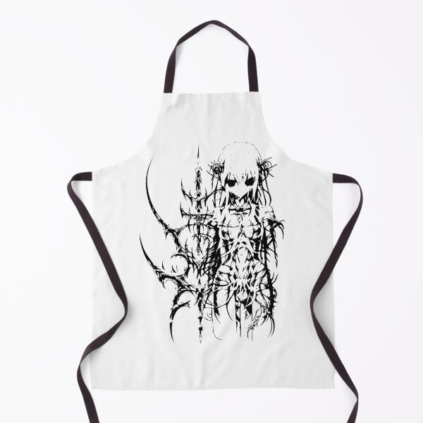 Item preview, Cyber Sigilism Anime Girl – Y2K Gothic Abstract designed and sold by Dem0r.