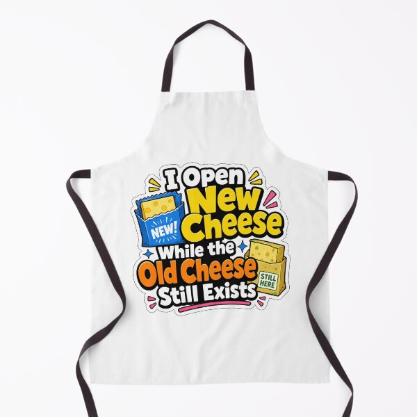 Item preview, New Cheese Old Cheese Marriage and Roommate Humor designed and sold by RedCircleArt.