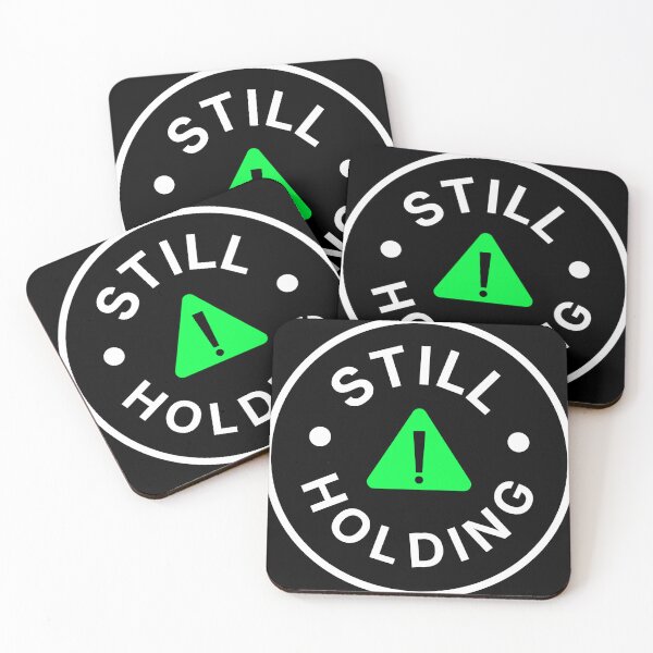 Item preview, Still Holding. Funny Stock Market Gift for Traders designed and sold by BRINGOO.