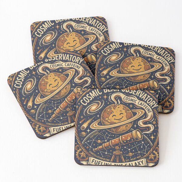 Item preview, The Cosmic Bean Observatory Cosmic Caffeine Fueling The Galaxy designed and sold by MaciejGraphics.