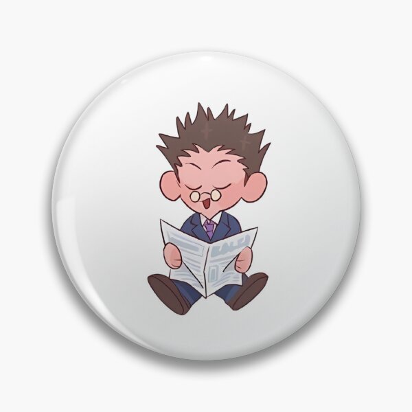 Item preview, Leorio Paradinight Reading Newspaper designed and sold by LesageSecond.