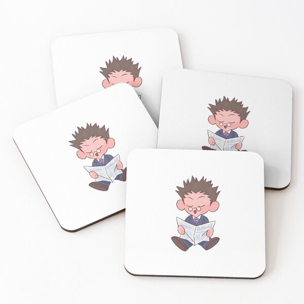 Item preview, Leorio Paradinight Reading Newspaper designed and sold by LesageSecond.