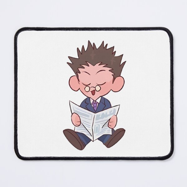 Item preview, Leorio Paradinight Reading Newspaper designed and sold by LesageSecond.