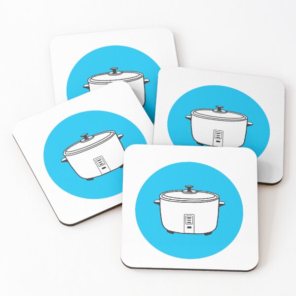 Item preview, Retro Rice Cooker - Blue designed and sold by Artistic Philip in Penang.