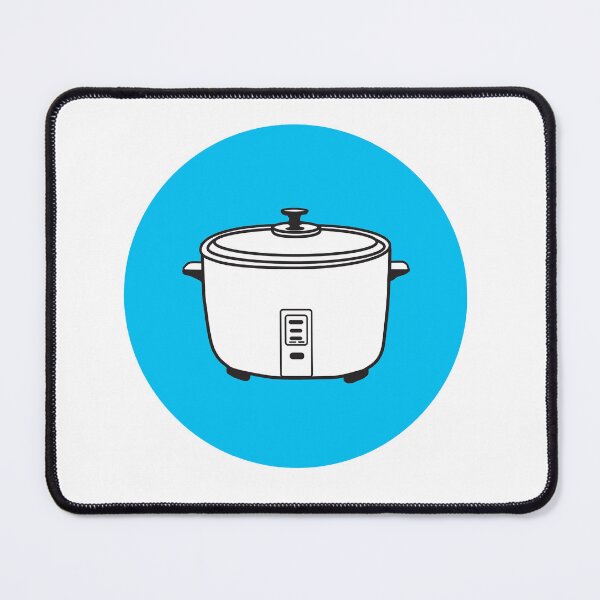 Item preview, Retro Rice Cooker - Blue designed and sold by Artistic Philip in Penang.
