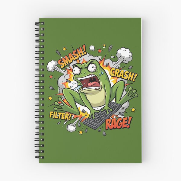 Item preview, Keyboard Smash Frog Gaming Humor Design designed and sold by ChaosNest.