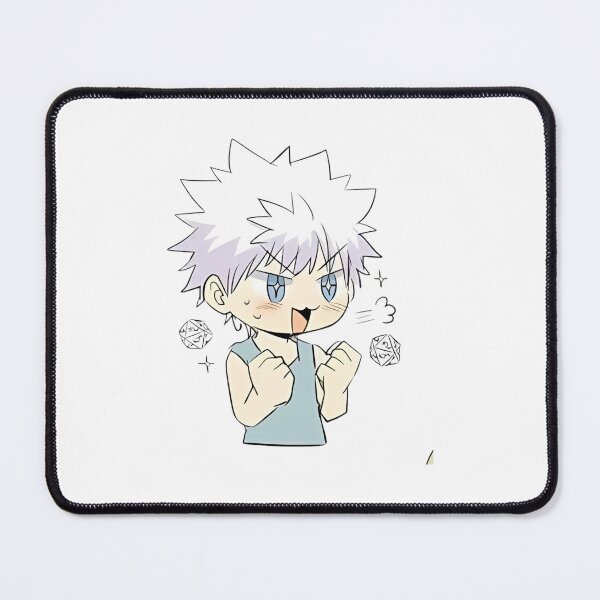 Item preview, Killua Zoldyck Sparkle Eyes Happy Chibi designed and sold by LesageSecond.