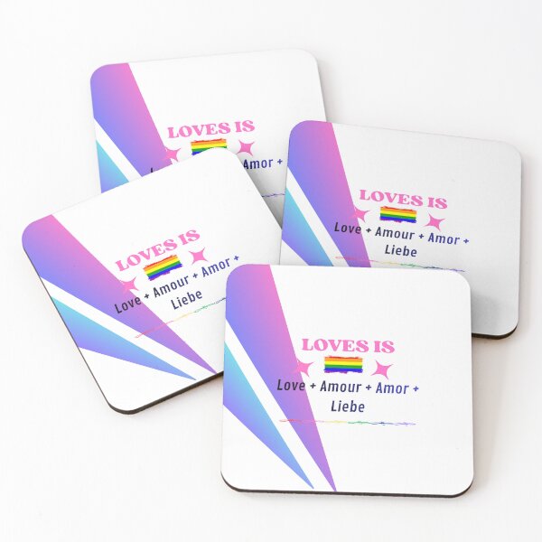 Item preview, Love is Universal - Rainbow & Shards designed and sold by DIAMVERA.