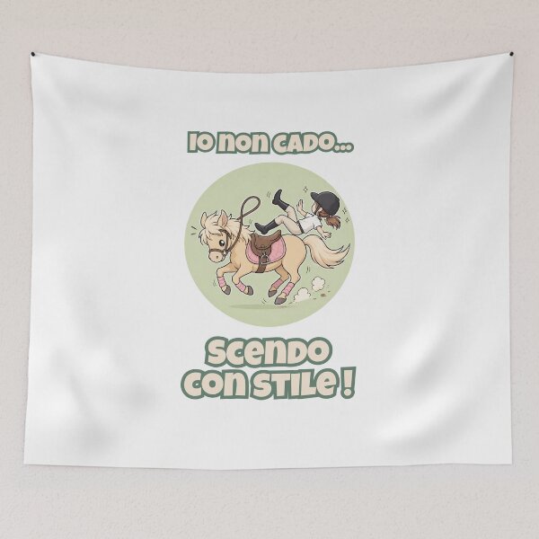 Item preview, I Don’t Fall I Dismount With Style designed and sold by Callidea Equi & Pet.