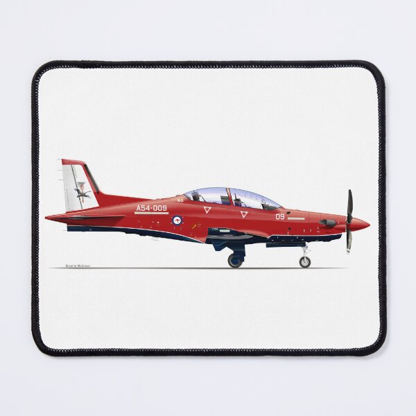 Item preview, PILATUS PC-21 A54-009 RAAF 2023 designed and sold by Grubby Fingers Aircraft Illustration.